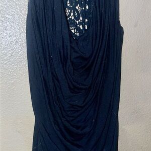 Womens top sleeveless lace back